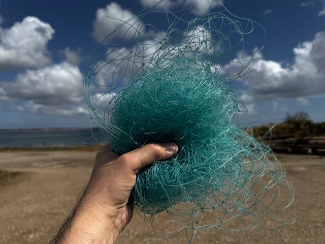 Recycled fishing net materials used for sustainable 3D printing
