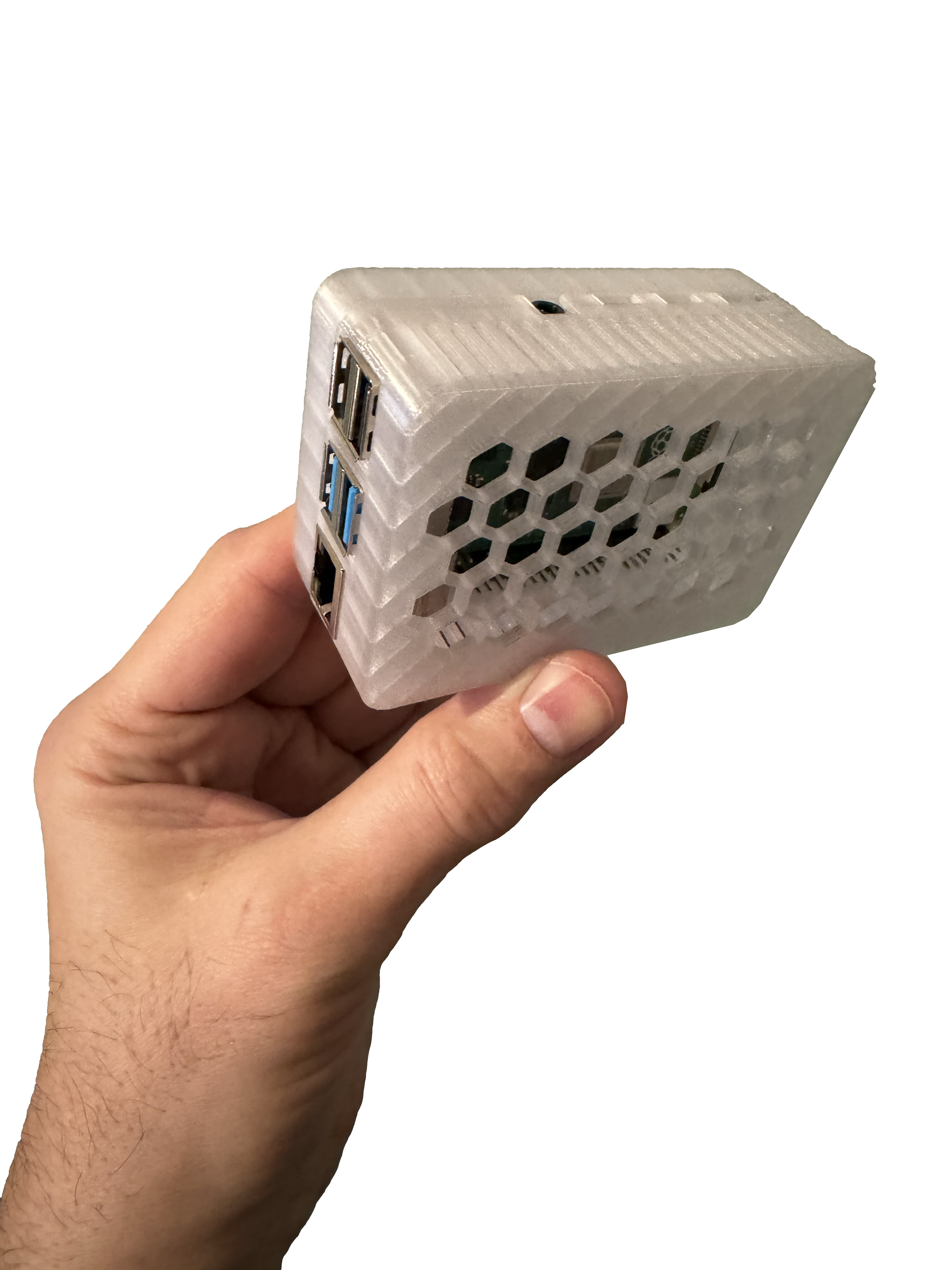 magnetic Raspberry Pi case example