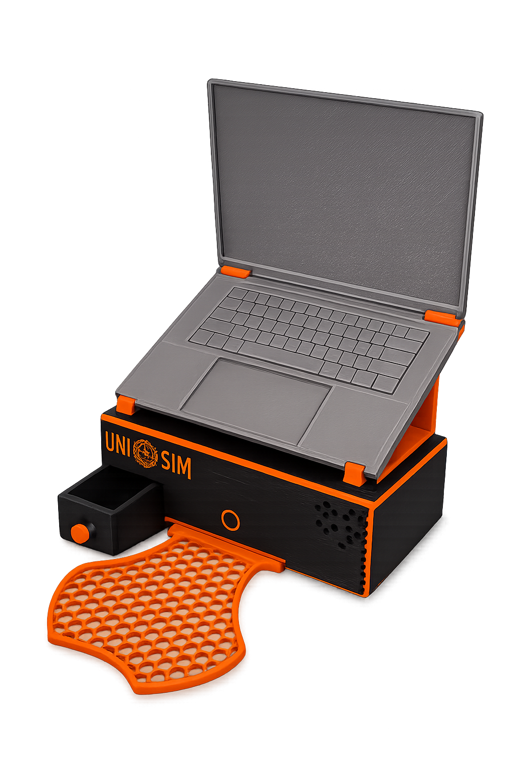 Prototype gallery image: unisim laptop station