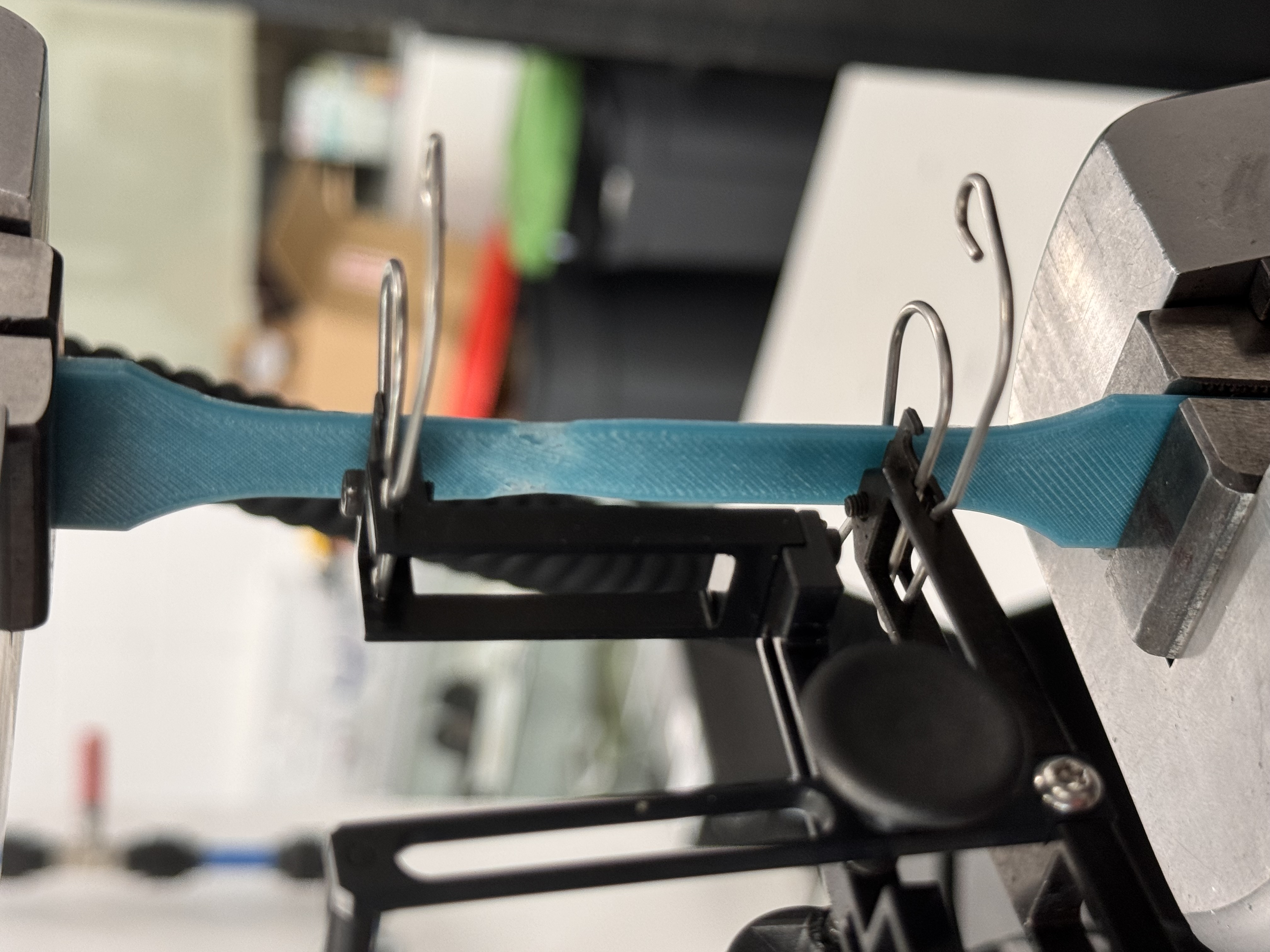 Experimental 3D printing setup